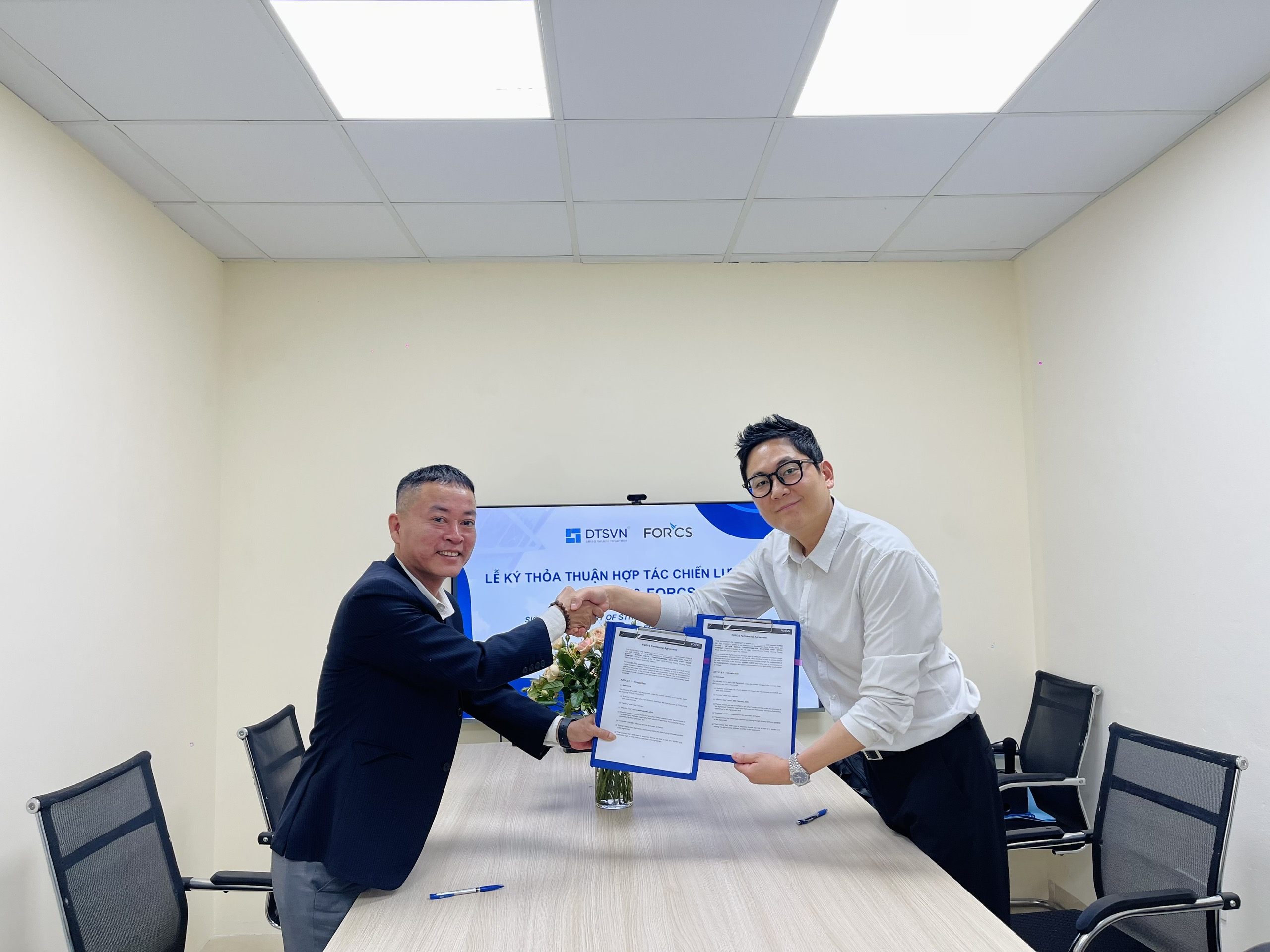DTSVN ký kết hợp tác chiến lược toàn diện cùng FORCS